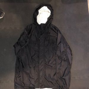 LL Bean Mens Black Rain Jacket